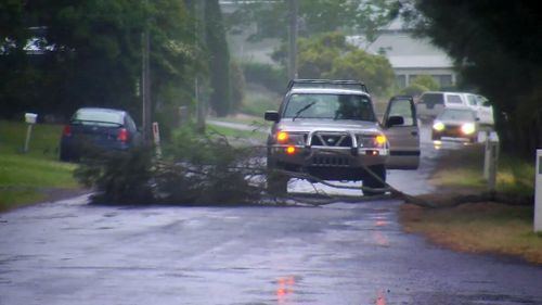 NSW residents face clean up after wild storm moves in
