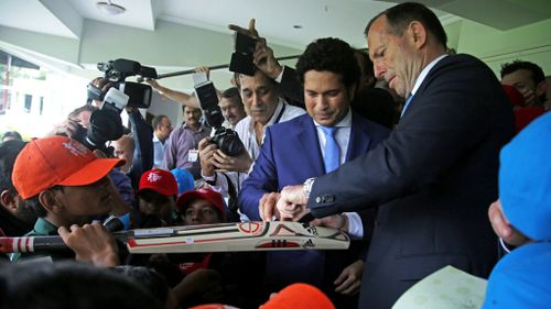 Tendulkar earns Abbott rockstar welcome