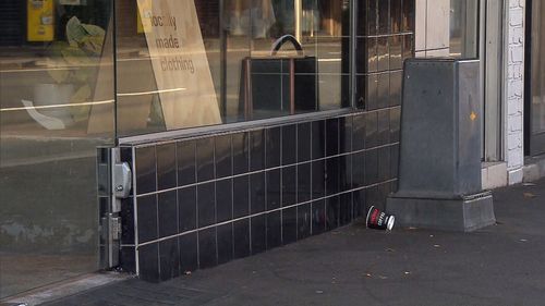 A retired nurse has had her arm broken in three places during a viscous assault on King Street in Newtown, Sydney, on Tuesday.