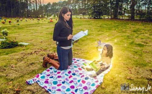 Mum 'killed daughter before asking photographer to create images of her as an angel'