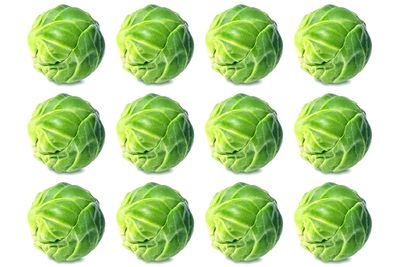 12 Brussels sprouts are
100 calories