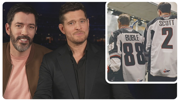 Michael Bublé and Drew Scott chat Hometown Giants