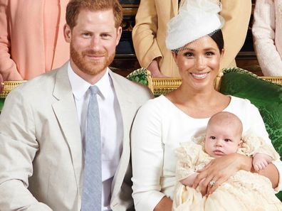 Archie Christening Prince Harry Meghan Markle Archie Harrison Mountbatten-Windsor 1