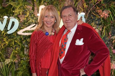 Lizzie Spender and Sir Barry Humphries