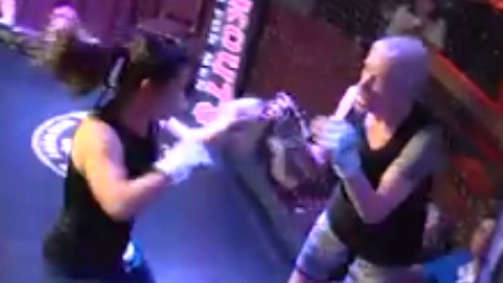 Grandmother pummelled during MMA fight