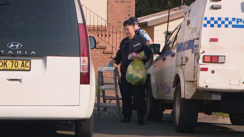 A man has been charged after his father was allegedly fatally stabbed in Sydney's west last night.﻿