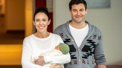 Jacinda Ardern makes history with baby Neve