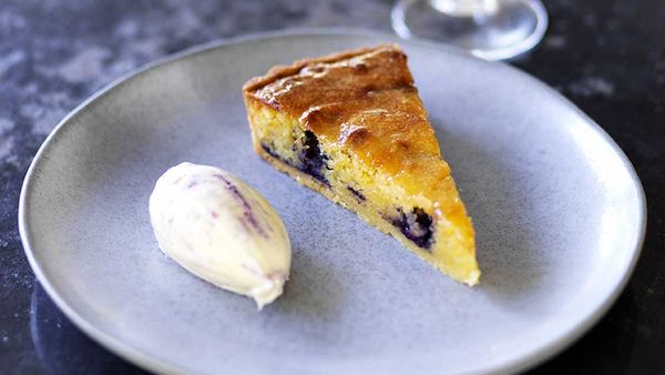 Chiswick's spring blueberry tart recipe