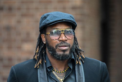 West Indies' Cricket player Chris Gayle leaves the King street Courts in October, for an earlier appearance during his defamation case.