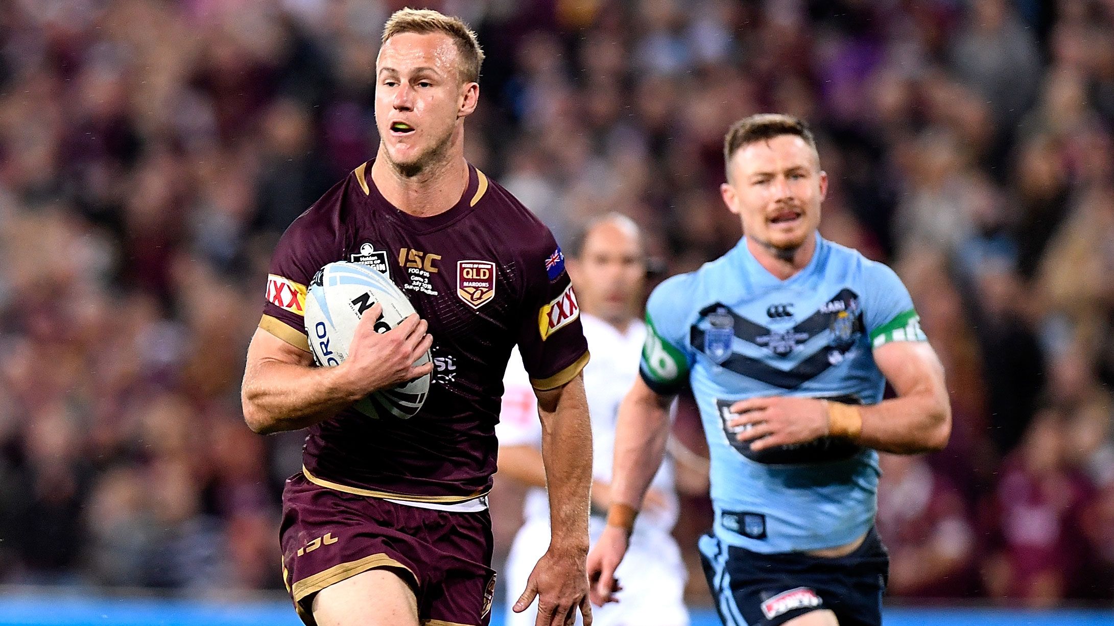 Queensland captain Daly Cherry-Evans.