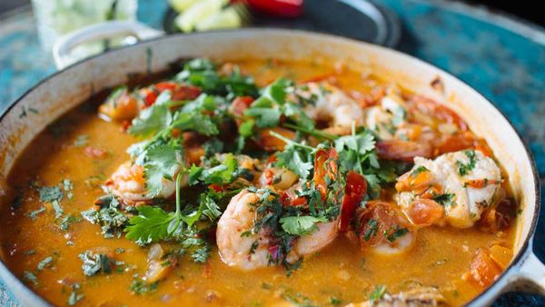 Adam Liaw's mocqueca (Brazilian fish stew)