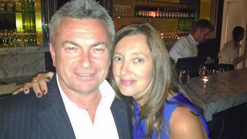 Karen Ristevski's Facebook profile photo with her husband Borce. (Facebook)