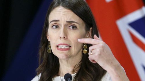 New Zealand Prime Minister Jacinda Ardern.