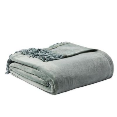 Supersoft Sage Blanket  Adairs