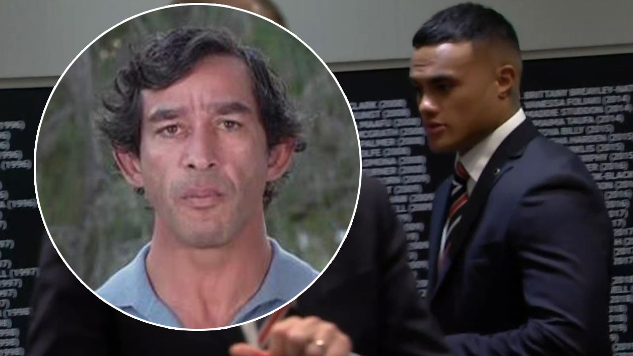'Emotional' NRL icon Johnathan Thurston says 'the game has failed' after Leniu suspension