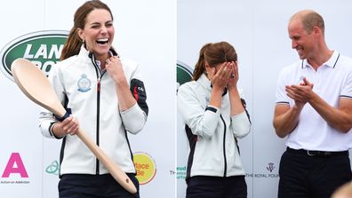 Duchess of Cambridge awarded Wooden Spoon at King's Cup Regatta