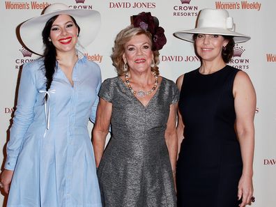 Francesca Packer Barham, grandmother Roslyn Packer and mother Gretel Packer.
