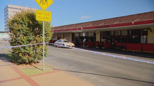 Roberts collapsed at a restaurant on Bell Street.