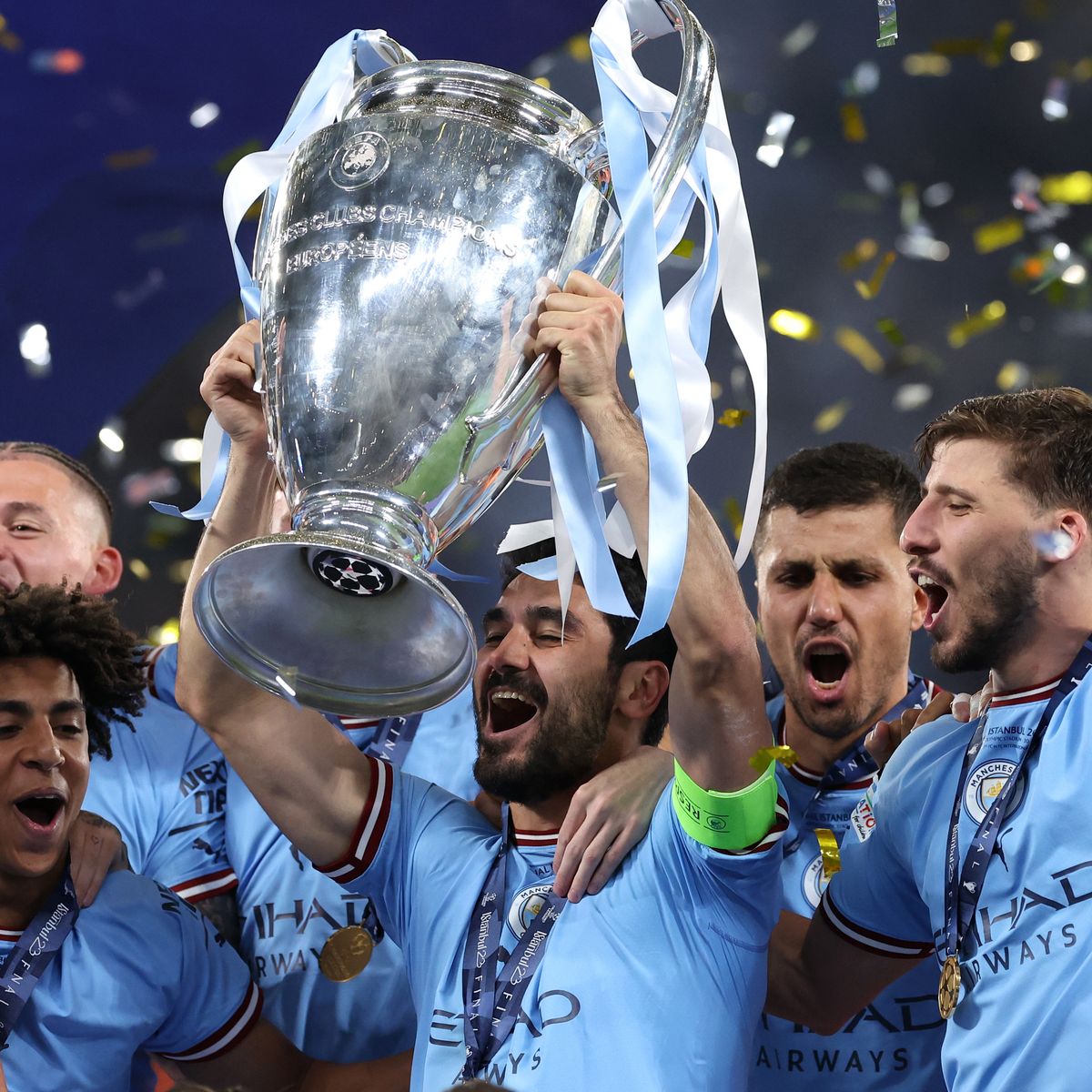The Champions League trophy is in my kitchen!' - Man City surprise fans who  missed treble finals - Manchester Evening News