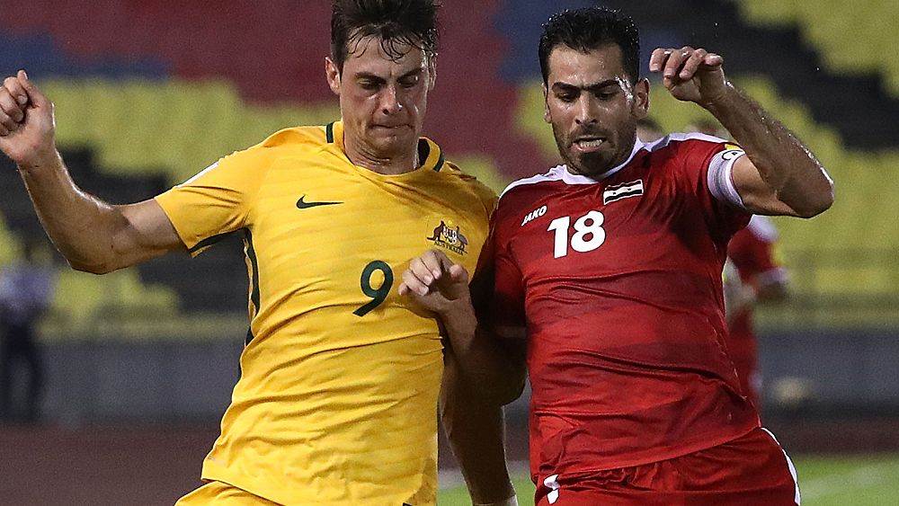 World Cup 2018: Australia draw Syria after Socceroos concede late penalty