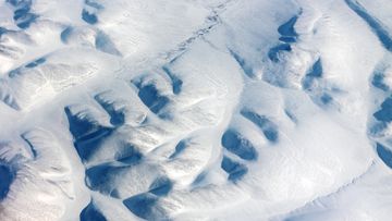 Permafrost tundra snow Siberia Russia