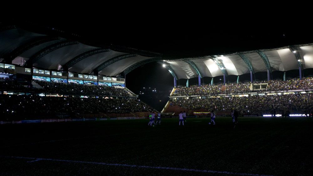 Football: Lights out halts Brazil-Venezuela qualifier