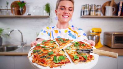 This is what a hidden bean pizza looks like