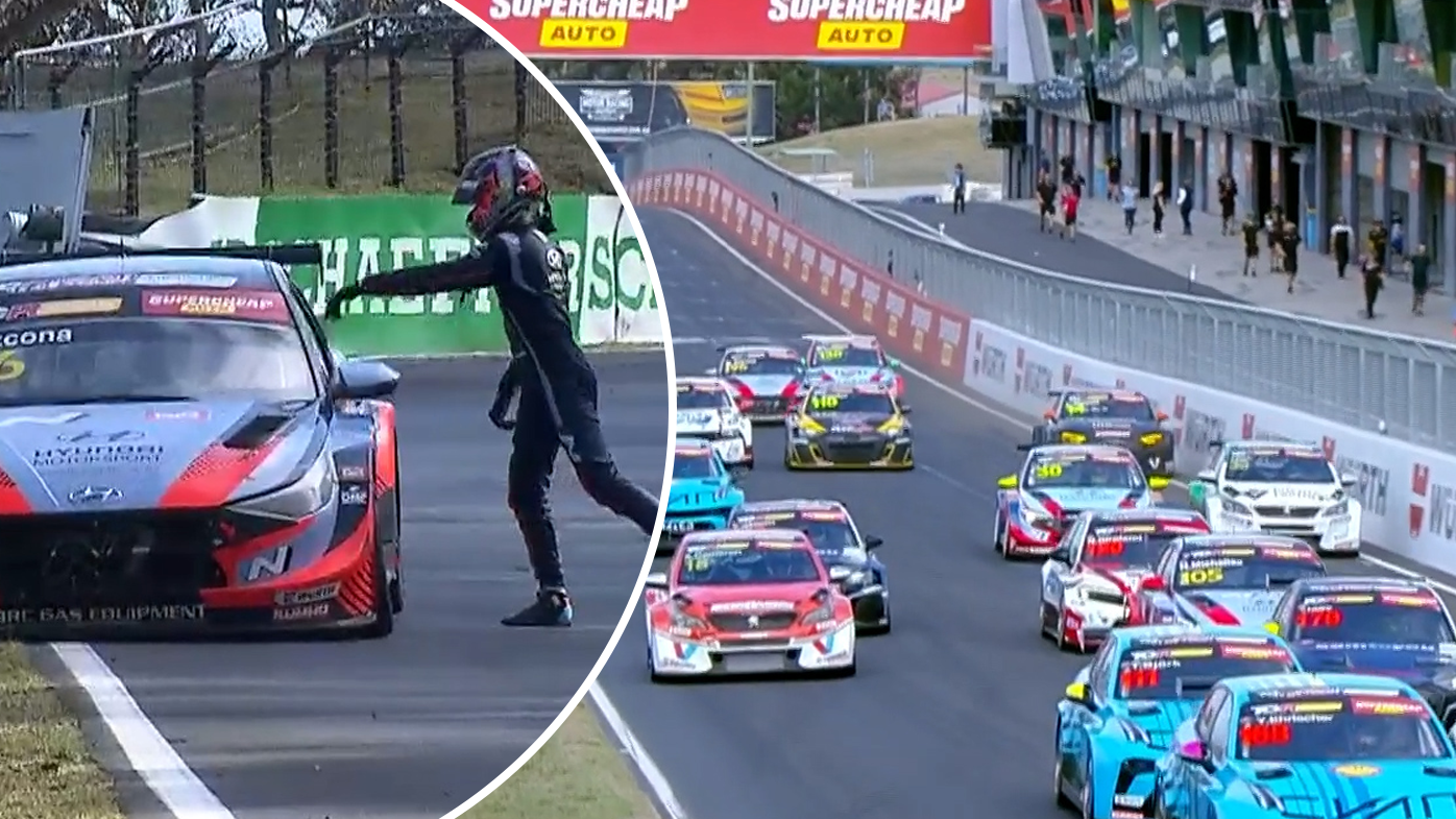 TCR Australia Series champion's touching tribute in unlikeliest of wins
