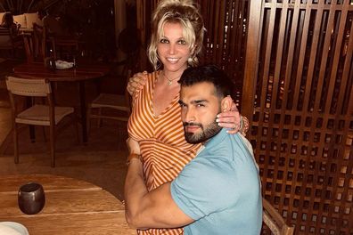 Britney Spears and Sam Asghari