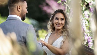 Cathy and Josh's official wedding album Married At First Sight (MAFS) 2020