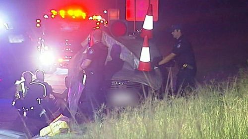 A man suffered life-threatening head injuries in an assault on the M1 between Yatala and Pimpama. (9NEWS)