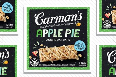 9PR: Carman's Aussie Apple Pie Oat Bars