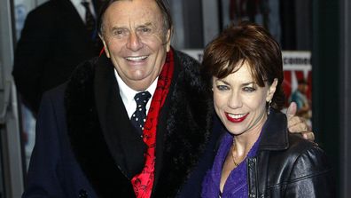 Barry Humphries and Kathy Lette