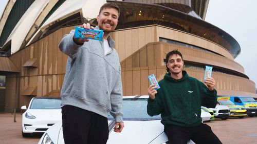 C﻿ontent creator MrBeast has landed in Australia for the first time. Jimmy Donaldson has brought an exclusive sweepstakes to his dedicated Australian fanbase, offering consumers a chance to win a car when purchasing a new Feastables chocolate bar nationally.