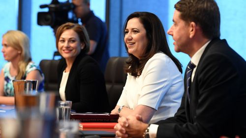 Premier Annastacia Palaszczuk stressed the need to fix the state's economic. (AAP)