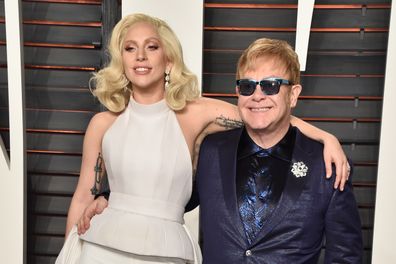 Lady Gaga and Elton John