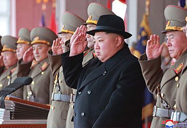 Which agency did North Korea accuse of plotting to assassinate Kim Jong-un in 2017?
