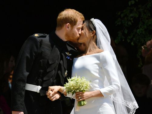 Prince Harry and Meghan Markle, now titled the Duke and Duchess of Sussex, are officially married.