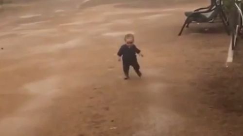 190502 Drought news Australia toddler rain dance