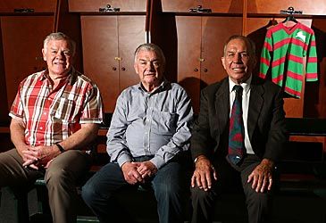 Who played in South Sydney's 1970 NSWRFL grand final team with a broken jaw?