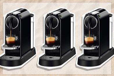 Nespresso by De'Longhi Citiz Black Espresso Machine with Milk