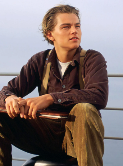 Leonardo DiCaprio as Jack Dawson in Titanic (1997)