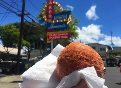 Leonard's Bakery make the best masaladas, Oahu, Hawaii