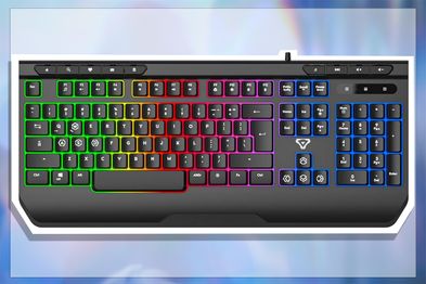 9PR: Laser PC Gaming Keyboard RGB LED Wired