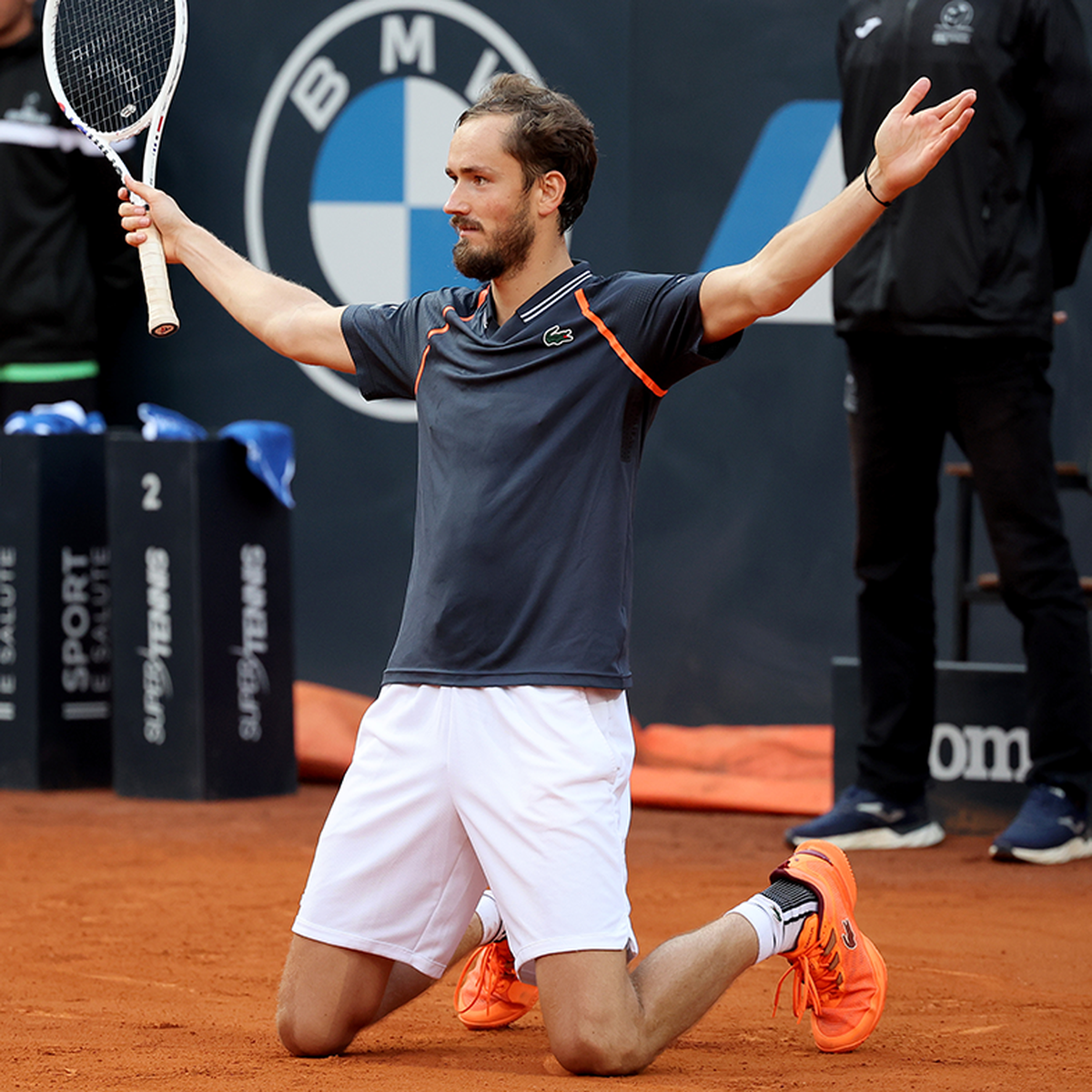 Daniil Medvedev credits new strings for his success in 2023 after winning  first clay title at the Italian Open