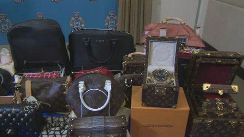 WA Police have foiled an international money laundering operation, finding a multi million-dollar haul of luxury items in Perth's northwest.