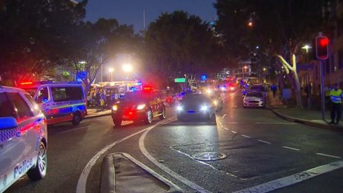 The men were taken to Royal Prince Alfred Hospital. (9NEWS)