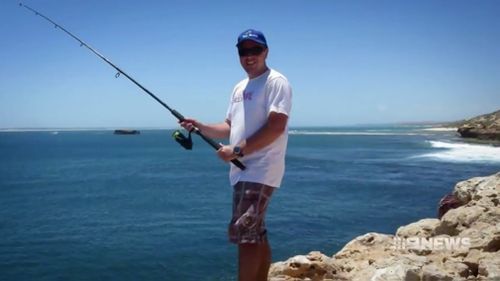 Spear-fisherman John Craig. (9NEWS)