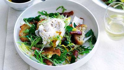 <a href="http://kitchen.nine.com.au/2016/05/16/16/24/salade-lyonnaise" target="_top">Salade Lyonnaise</a> recipe