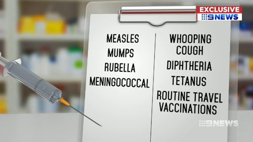 The PSA is pushing to administer vaccines in NSW including measles, mumps, rubella, meningococcal, whooping cough, diphtheria, tetanus, and routine travel vaccinations.